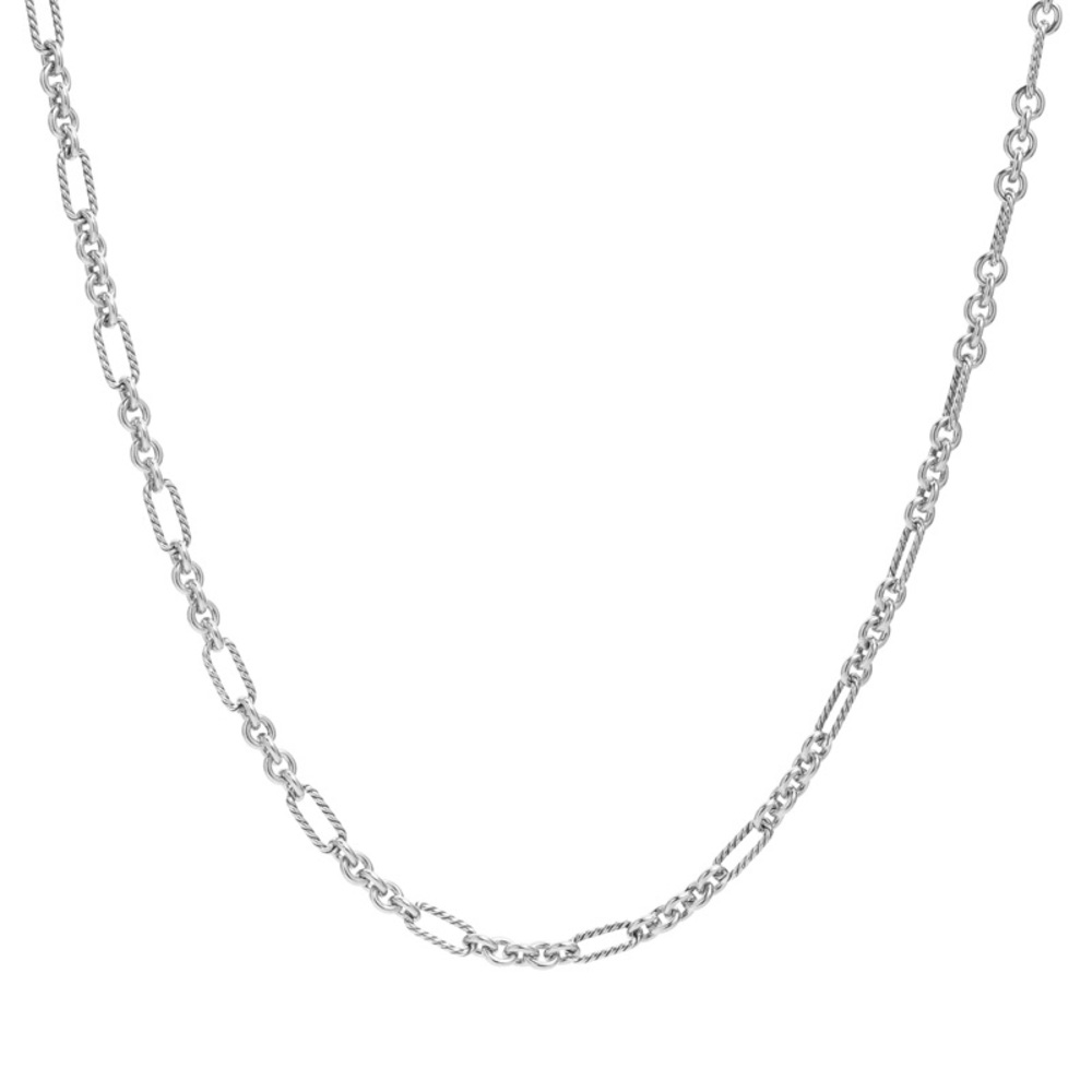 Carolyn Pollack rope 36” chain necklace 24 grams